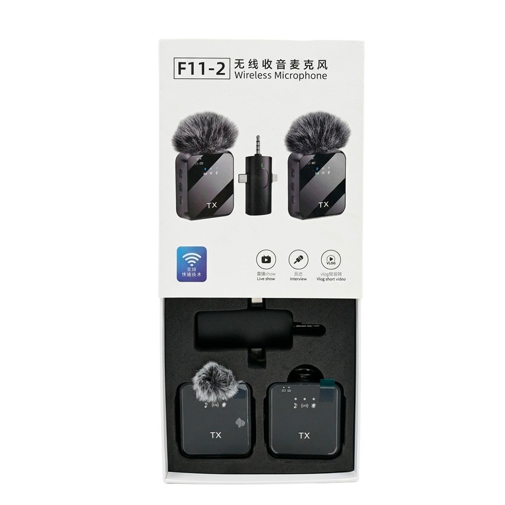 MICROFONO F11-2 INALAMBRICO